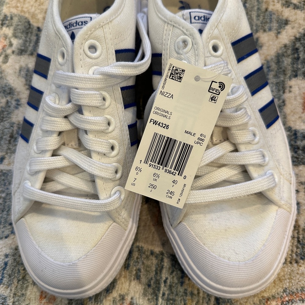 Adidas Nizza Men’s Sneakers Size 7 NWT